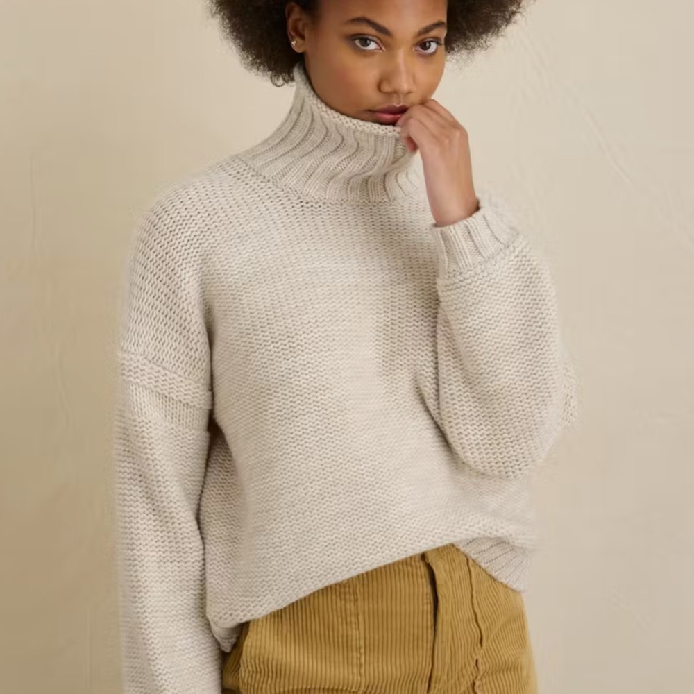 Alex Mill Abigail Wool & Cashmere-Blend Turtleneck